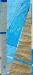 Voile peinte 7-350 cm x 138 cm