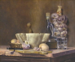 Aïoli, huile sur toile 38 cm x 46 cm
