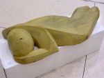 Rwanda, sculpture en bois 20 cm x 85 cm x 40 cm